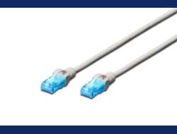 DIGITUS CAT 5e U-UTP Patchkabel PVC AWG 26/7 Länge 3 m Farbe Grau DIGITUS CAT 5e U-UTP Patchkabel PVC AWG 26/7 Länge 3 m Farbe Grau