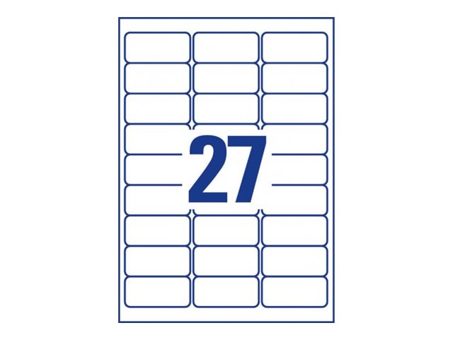 540 AVERY Zweckform Power-Etiketten L7874-20 weiss 63,5 x 29,6 mm 540 AVERY Zweckform Power-Etiketten L7874-20 weiss 63,5 x 29,6 mm