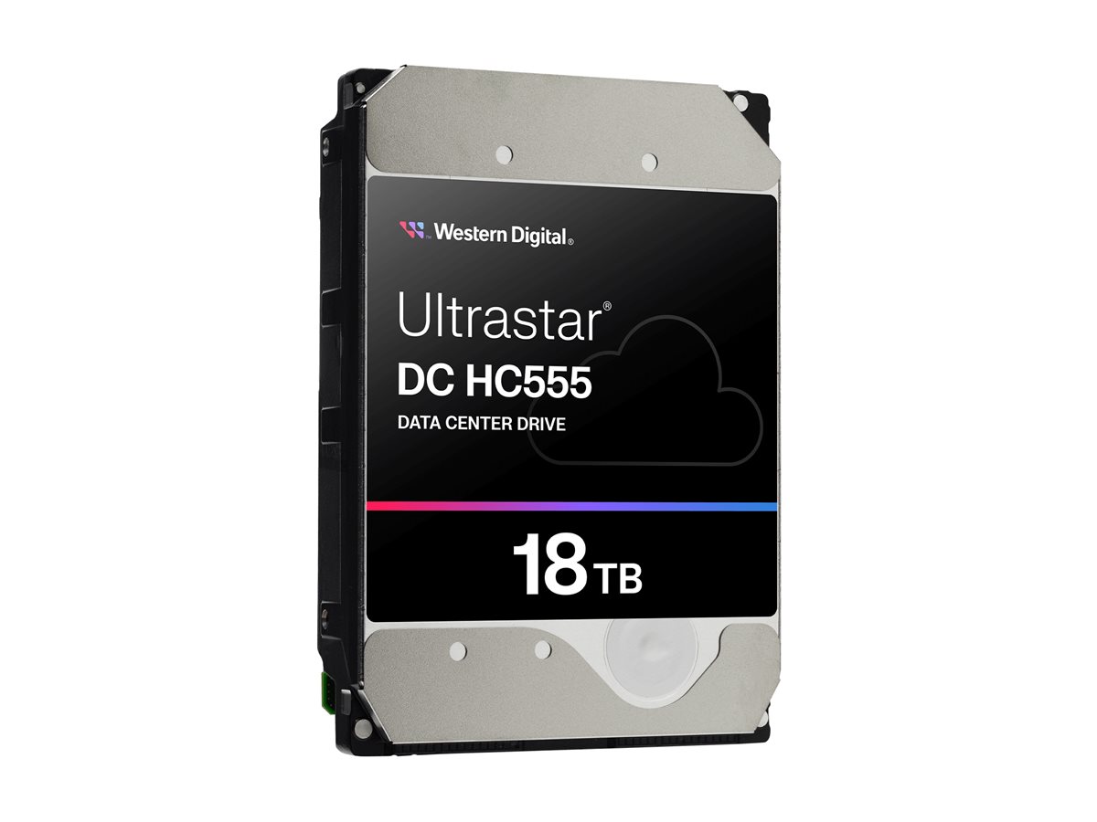 WESTERN DIGITAL Ultrastar DC HC555 8,89cm 3,5Zoll 26.1 18TB 512 7200RPM SAS ULTRA 512E SE P3 DC WESTERN DIGITAL Ultrastar DC HC555 8,89cm 3,5Zoll 26.1 18TB 512 7200RPM SAS ULTRA 512E SE P3 DC