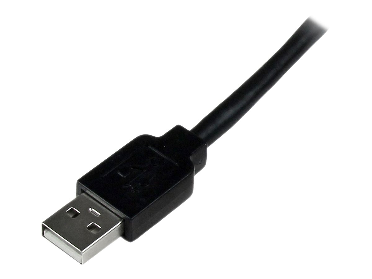 STARTECH.COM 20m aktives USB 2.0 A auf B Kabel - Stecker/Stecker - USB Druckerkabel 1x USB A / 1x USB B - Schwarz