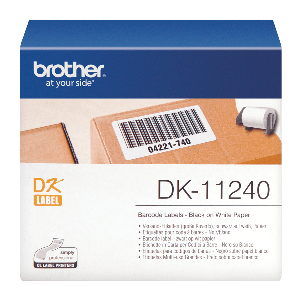 DK11240 BROTHER QL1050 Etikettenrolle