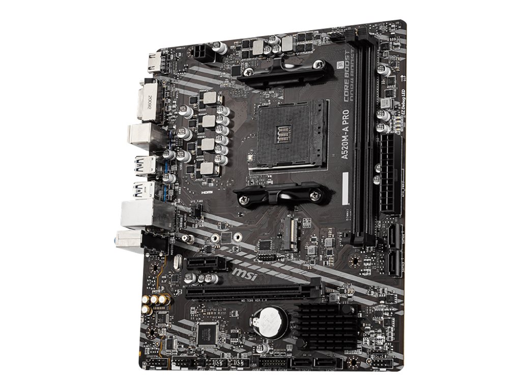 MSI A520M-A PRO AMD SOCKET AM4 DDR4 micro ATX