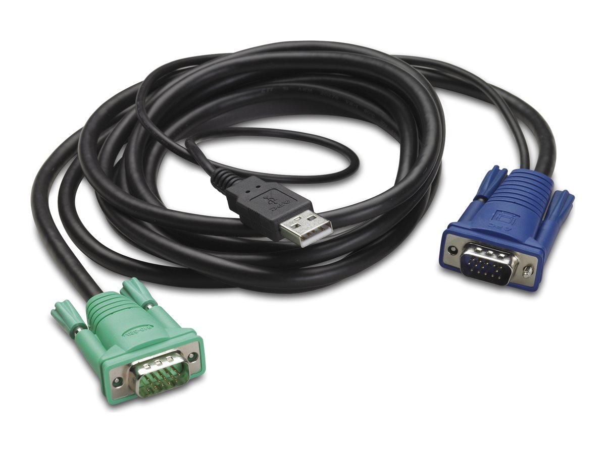 APC KVM Kabel USB AP5821 1,8 m HD-15 VGA