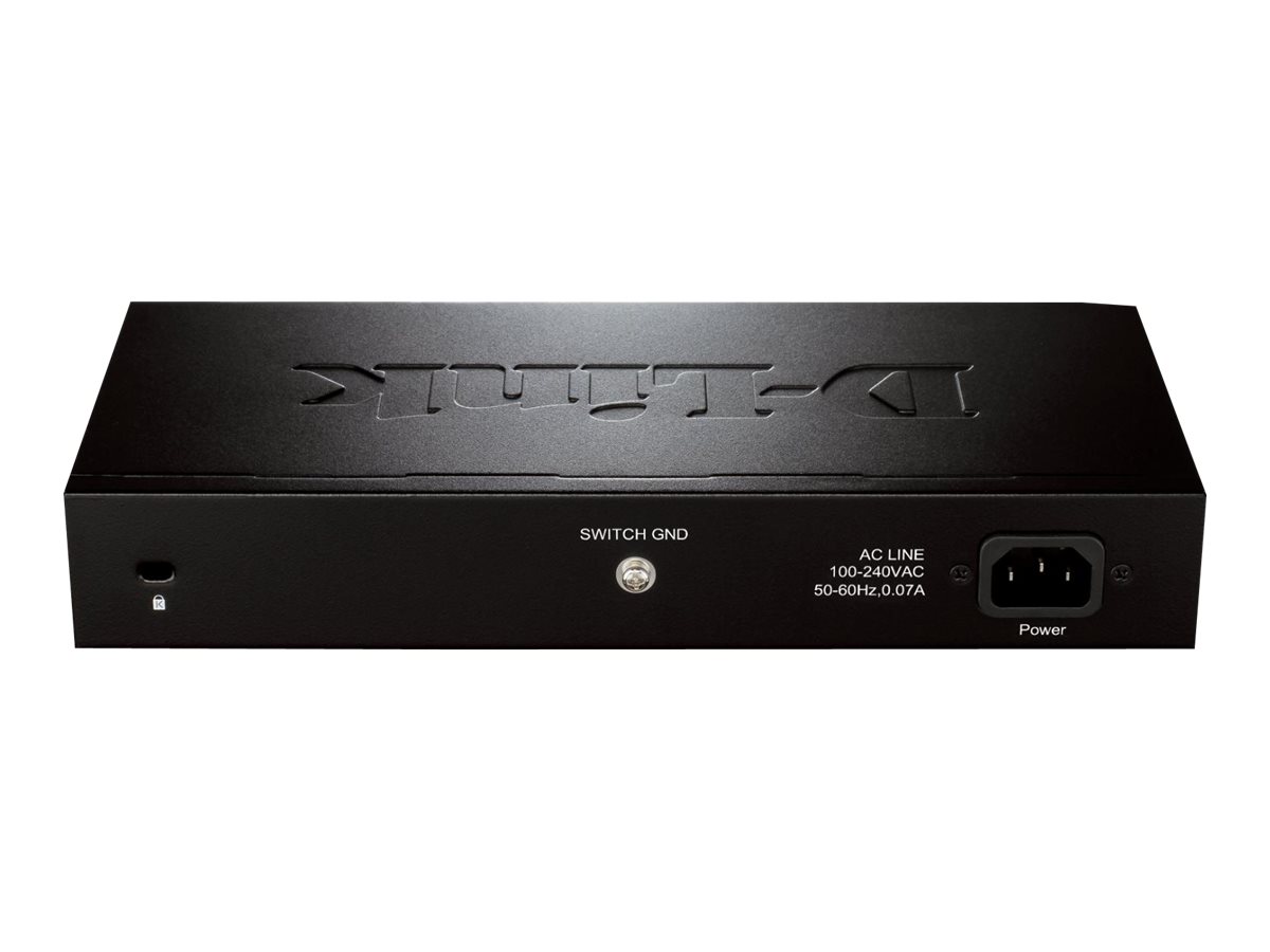 D-LINK DES-1016D 16-Port Fast Ethernet unmanaged Desktop Switch 16x RJ45 10/100 Full-Duplex bis zu 200Mbit/s