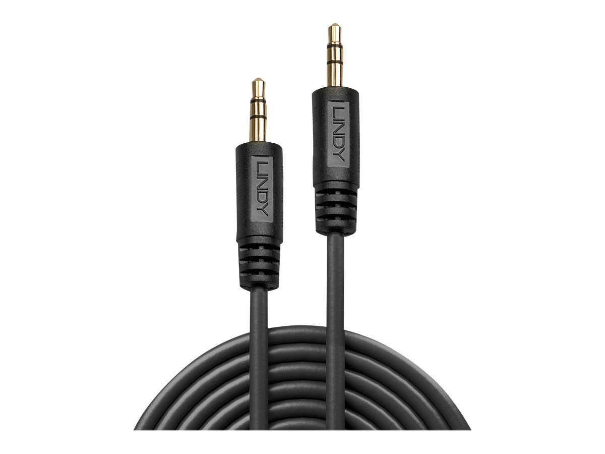 LINDY Premium Audiokabel mit 3,5mm Klinkenstecker 1m LINDY Premium Audiokabel mit 3,5mm Klinkenstecker 1m