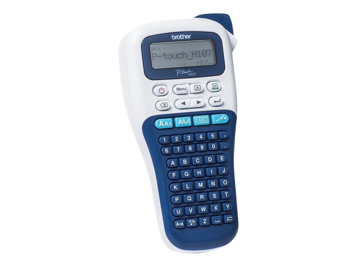 BROTHER PTH107BRE1 P-touch compact label printer for home and office BROTHER PTH107BRE1 P-touch compact label printer for home and office
