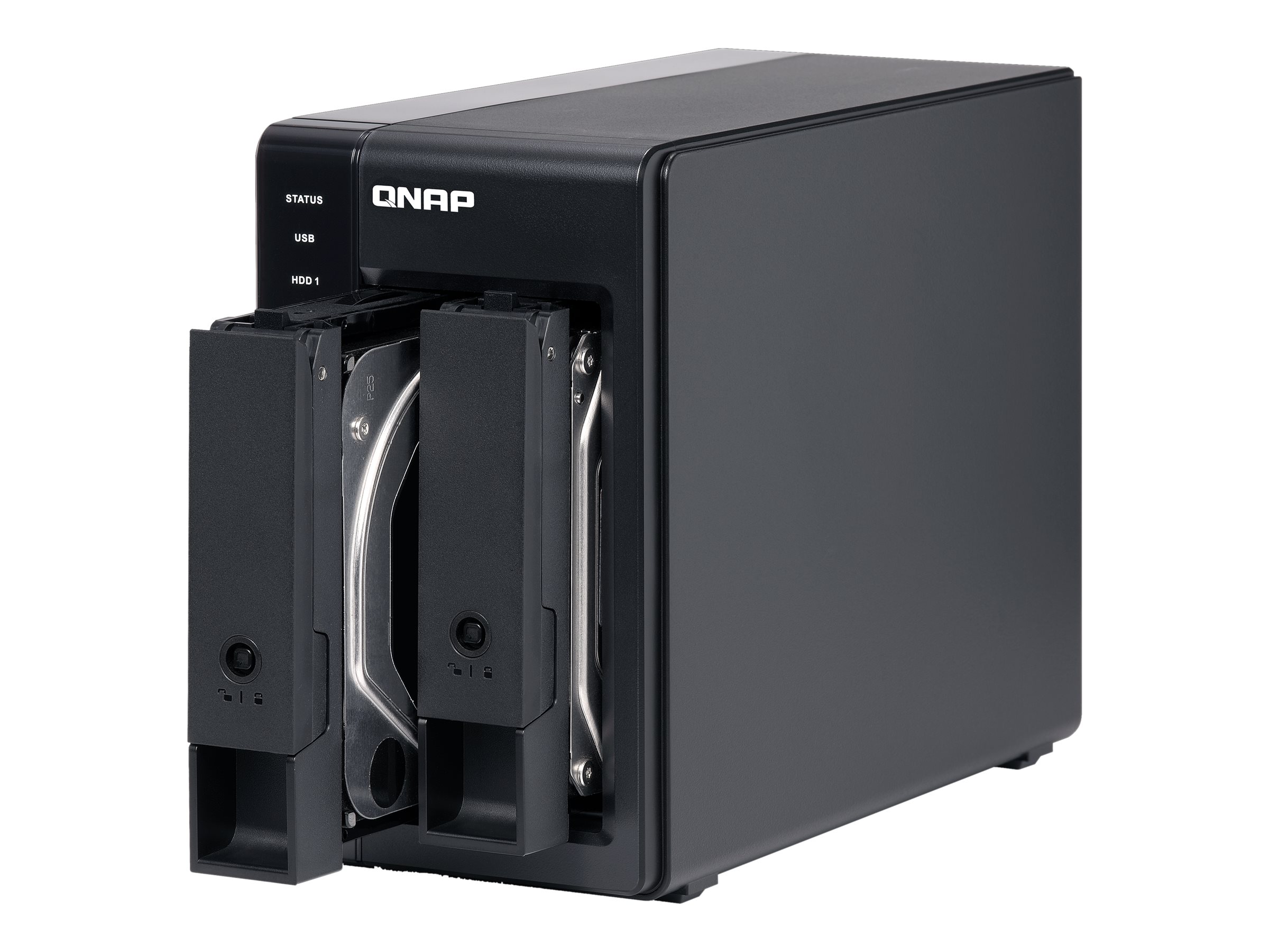 QNAP TR002 2 Bay USB TypeC Direct Attached Storage with Hardware RAID