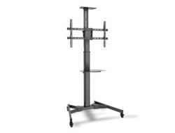 DIGITUS TV Praesentationswagen, Bildschirme bis 178cm, 50kg