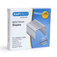 1.000 RAPESCO® Heftklammern 923 23/12 1.000 RAPESCO® Heftklammern 923 23/12