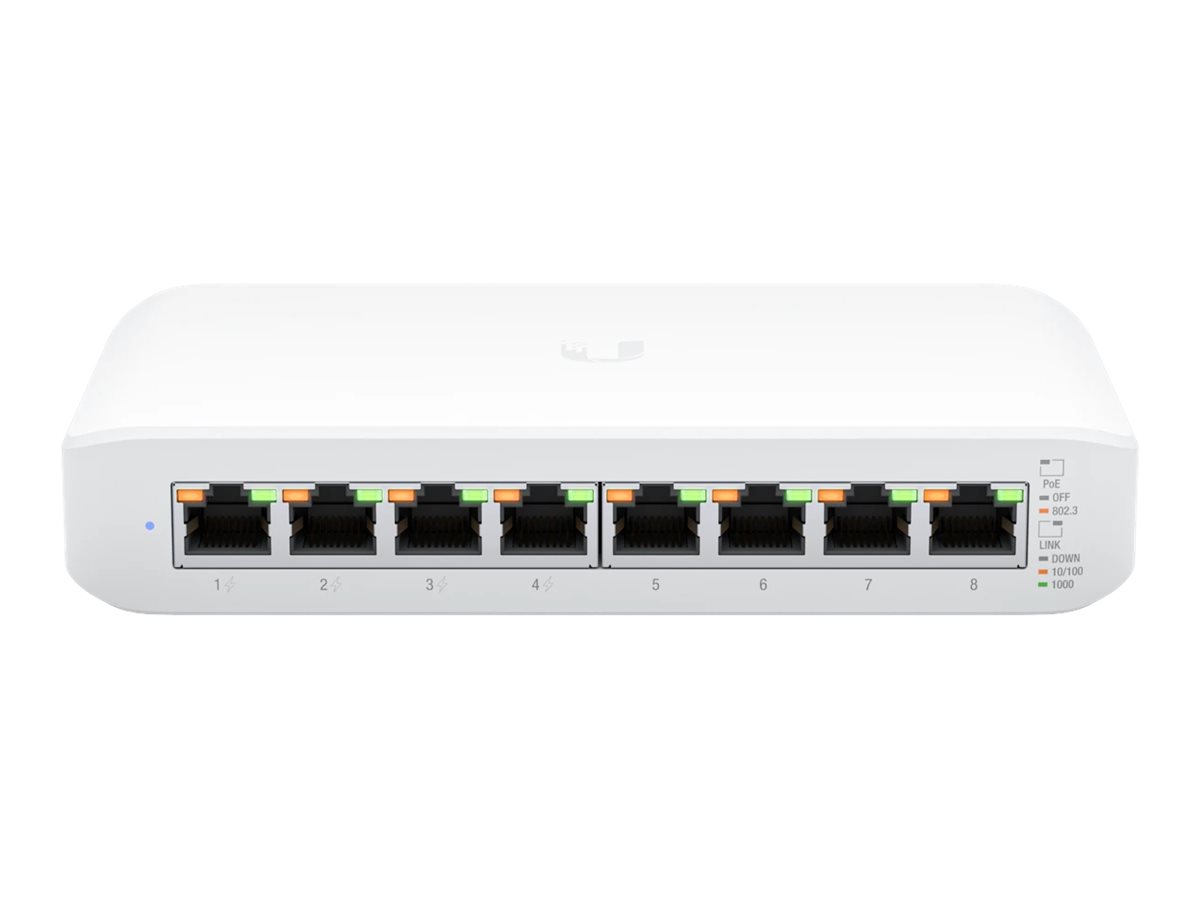 Ubiquiti UniFi Switch Lite USW-Lite-8-POE - Switch - managed - 8 x 10/100/1000 (