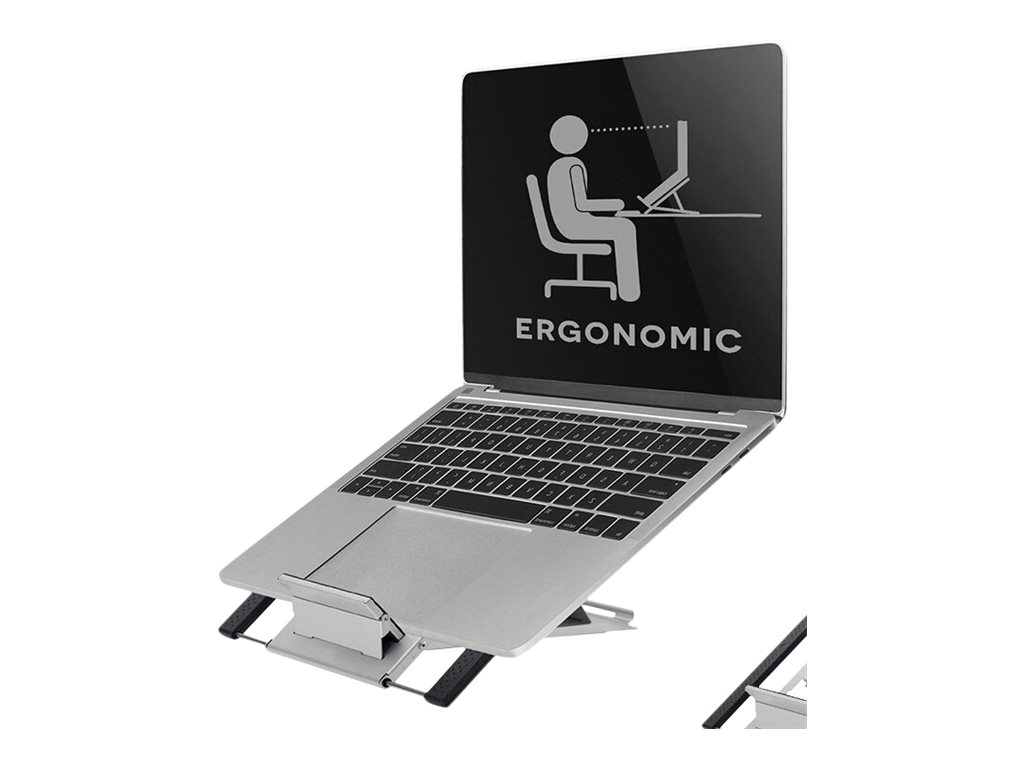 NEOMOUNTS NSLS100 Laptop Tischhalter verstellbar Farbe Silber
