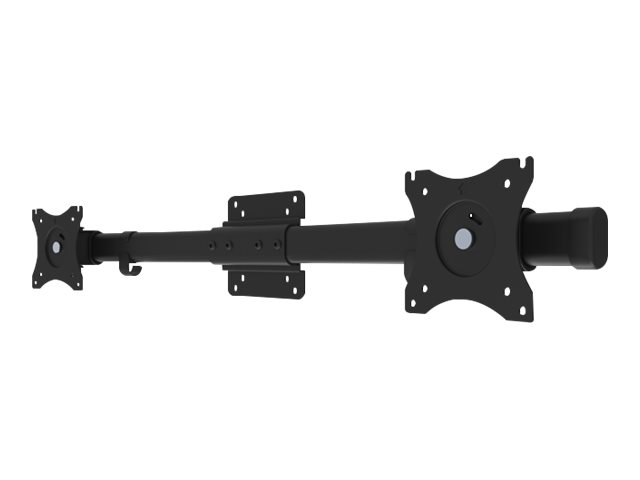 NEOMOUNTS FPMA-CB100BLACK Dual Monitor Adapter 25,4-68,58cm 10-27Zoll Twin Screen Mounting Rail 18kg VESA 75x75/100x100mm