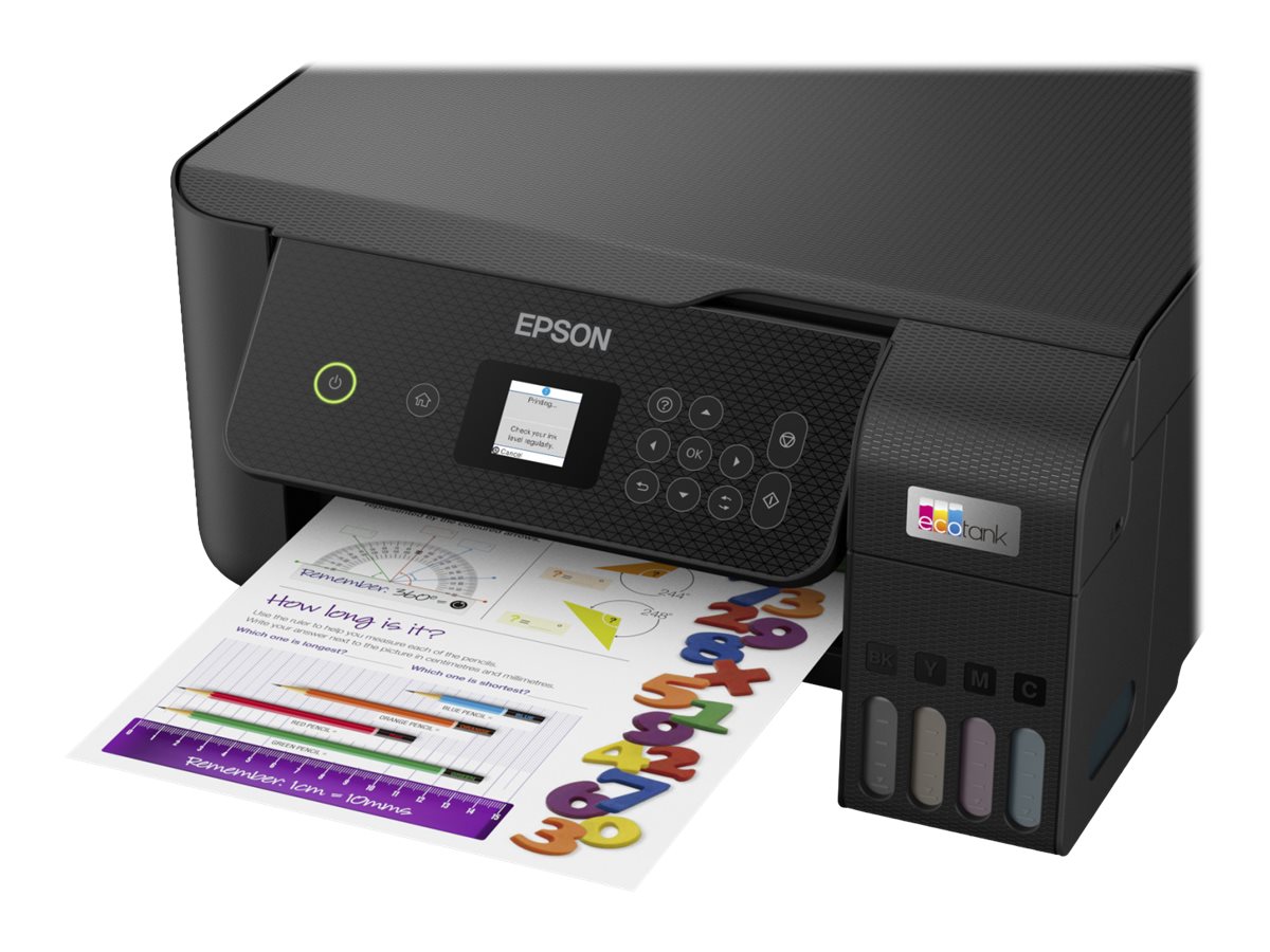 EPSON EcoTank ET2825 3 in 1 TintenstrahlMultifunktionsdrucker schwarz