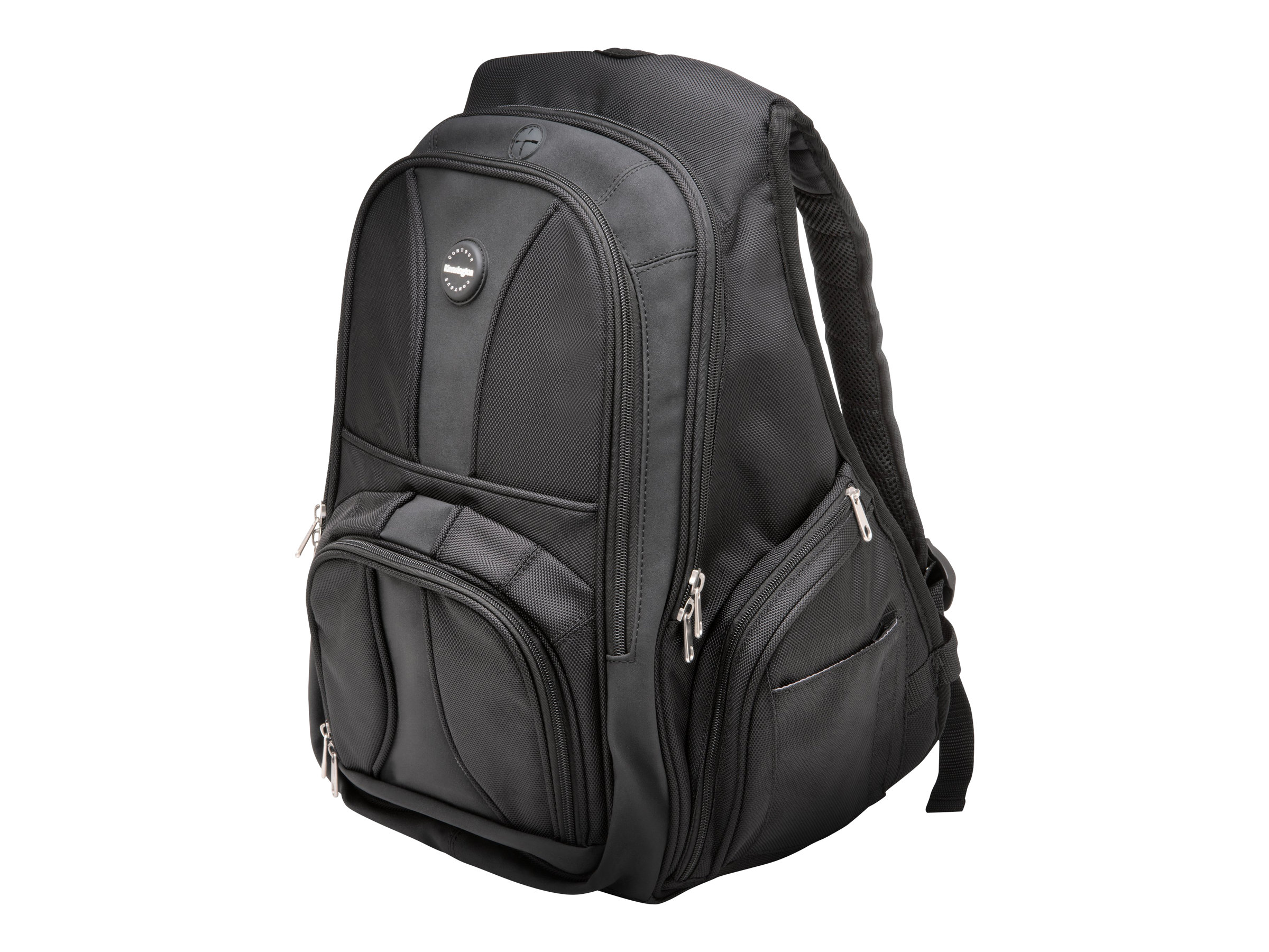 KENSINGTON Contour Backpack Nylon SnugFit schwarz fuer Notebooks bis max 40,6cm 16Zoll