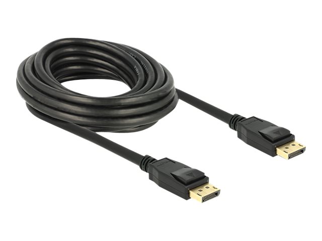 Delock Kabel Displayport 1.2 Stecker > Displayport Stecker 4K 5 m Delock Kabel Displayport 1.2 Stecker > Displayport Stecker 4K 5 m