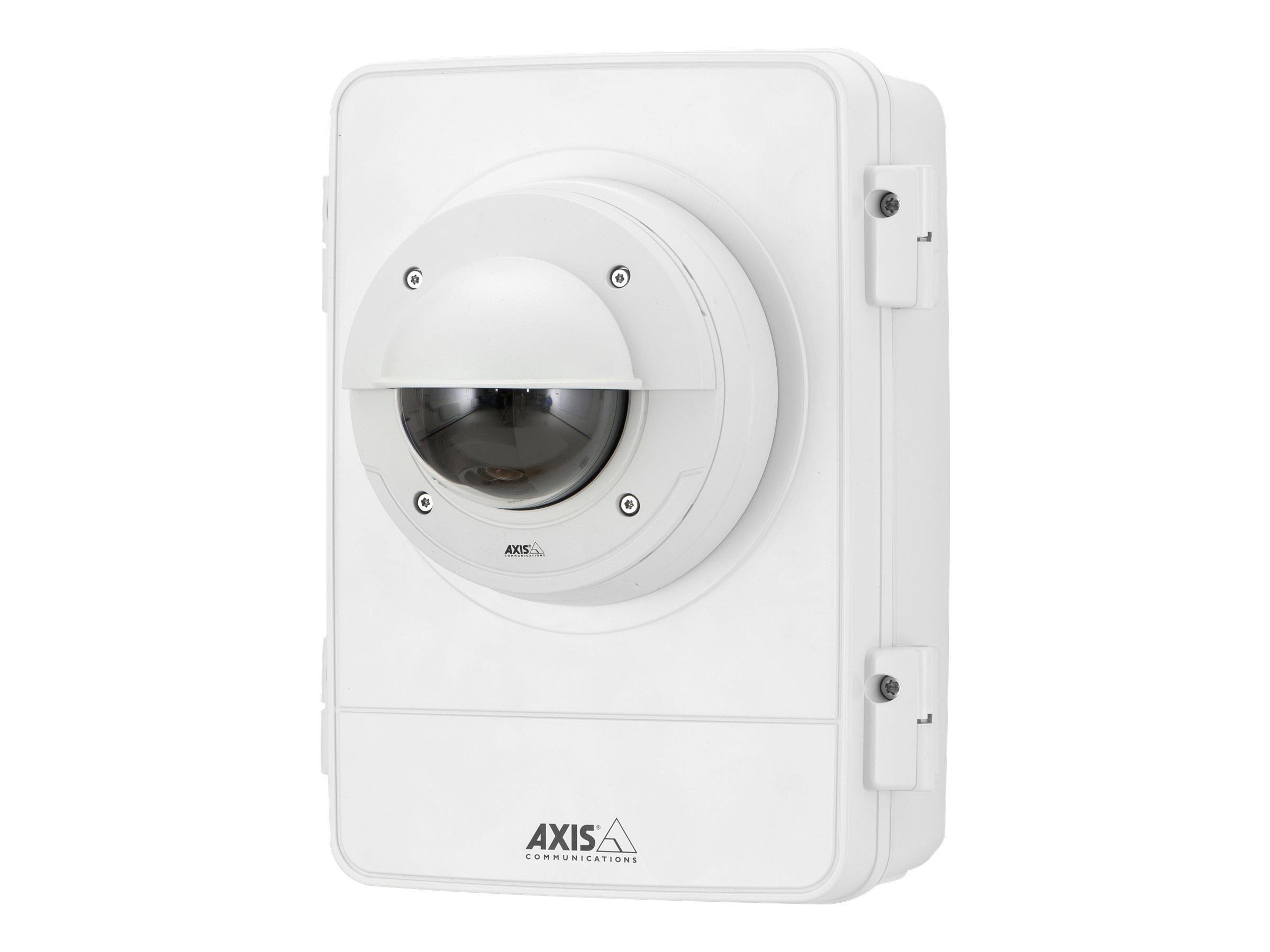 AXIS T98A17-VE SURVEILLANCE CABINET IP66, IK10 and NEMA 4X rated outdoor-ready surveillance cabinet. Protects accessory devices such as power supply, media converter, midspan and fuse from tough weather and vandalism. The camera is mounted on the door of 