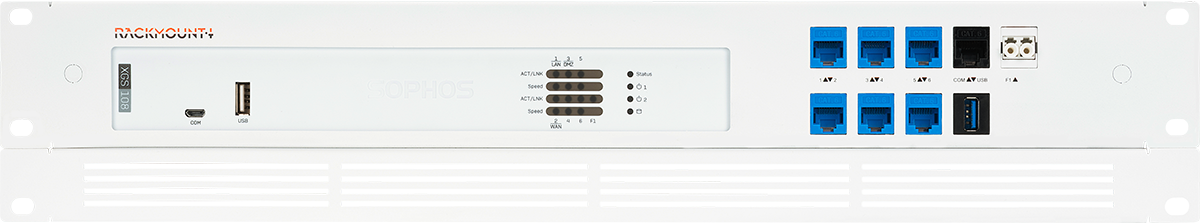 Rackmount.IT Sophos XGS 108 Rack Mount Kit Signal White 1.3U 48.3 cm (19")