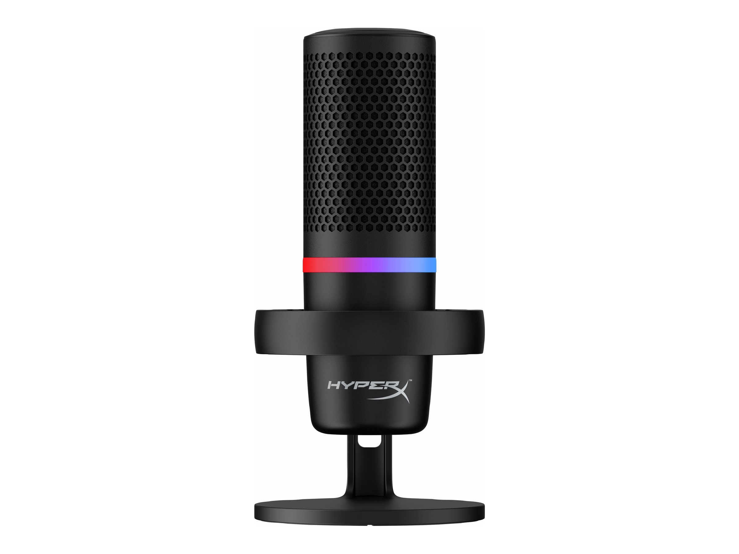 HyperX DuoCast - RGB USB Kondensatormikrofon, schwarz