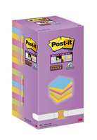 Post-it® Super Sticky Notes Carnival Haftnotizen extrastark farbsortiert, 16 Bloecke Post-it® Super Sticky Notes Carnival Haftnotizen extrastark farbsortiert, 16 Bloecke