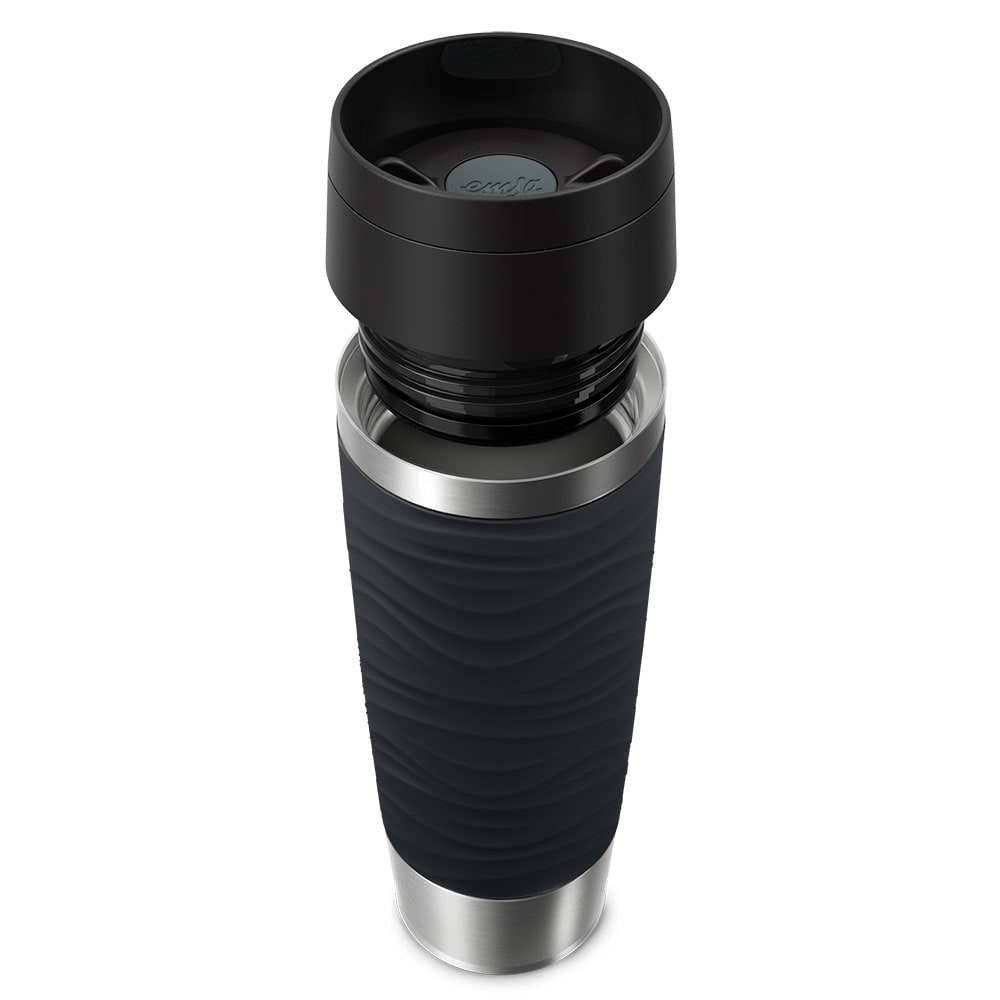 emsa Isolierbecher WAVES GRANDE schwarz 500,0 ml, 1 St