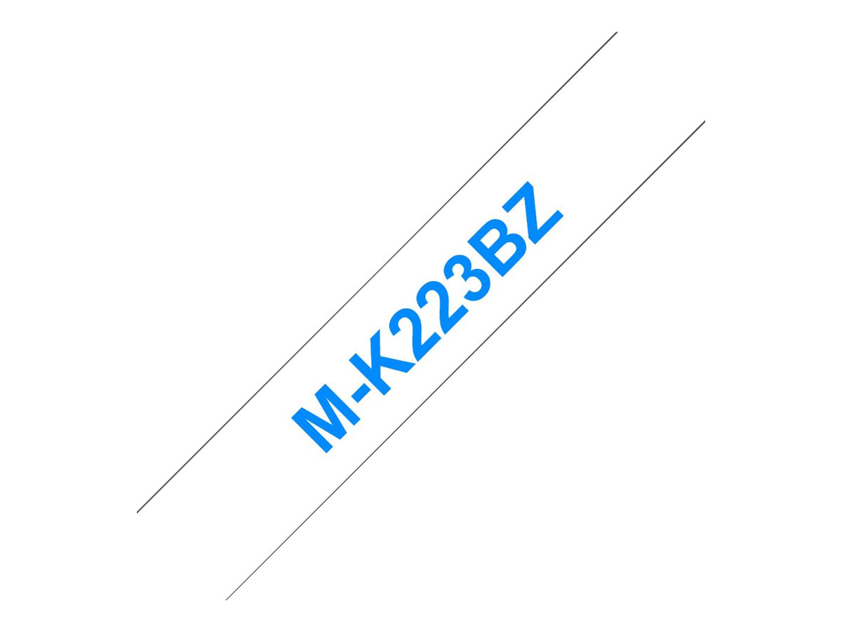 Brother MK223BZ - Blau auf weiß - Rolle (0,9 cm x 8 m)