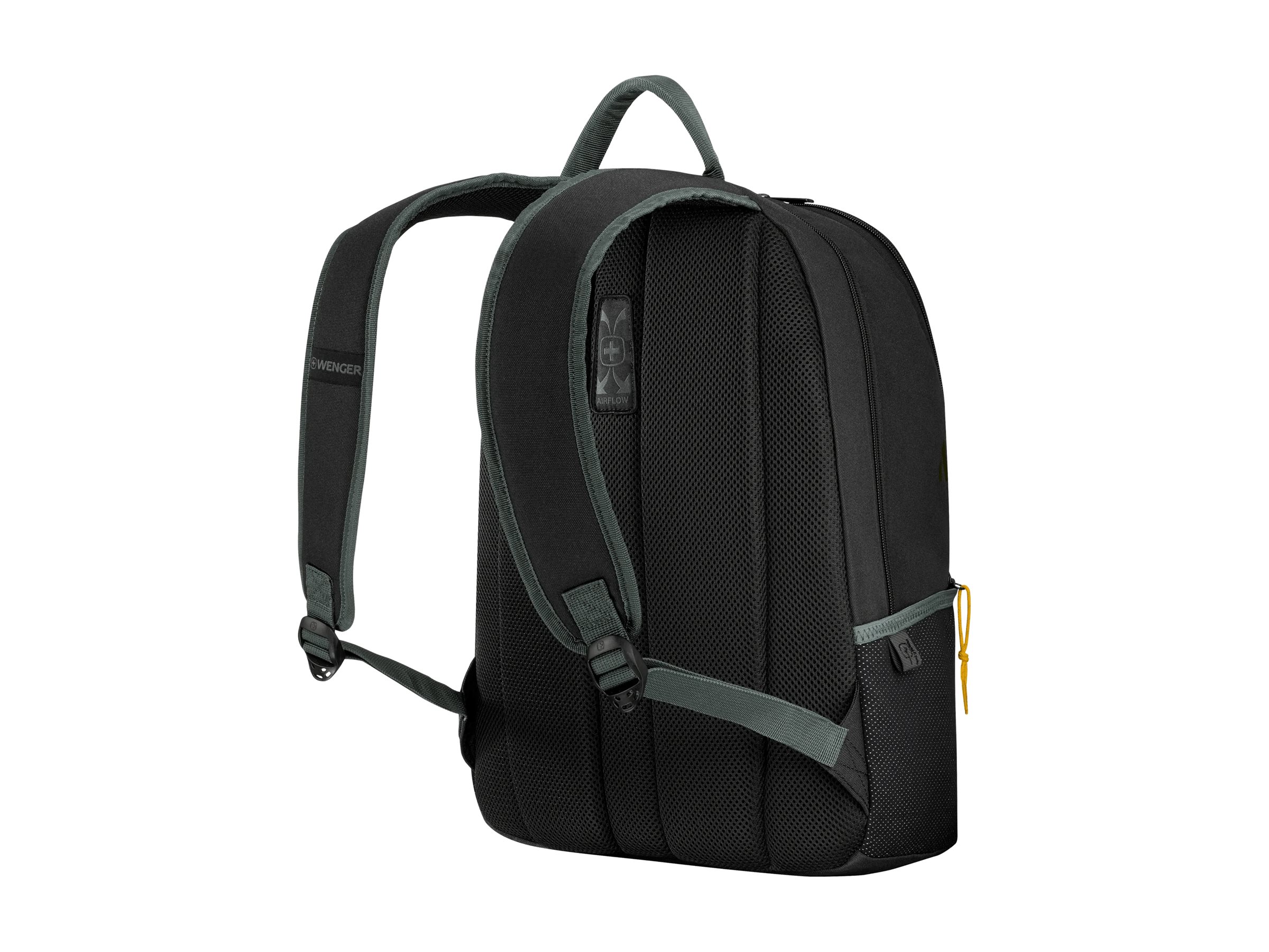 WENGER Next 23 Trayl 39.62cm 15,6zoll Laptop Backpack with Tablet Pocket Gravity Black WENGER Next 23 Trayl 39.62cm 15,6zoll Laptop Backpack with Tablet Pocket Gravity Black
