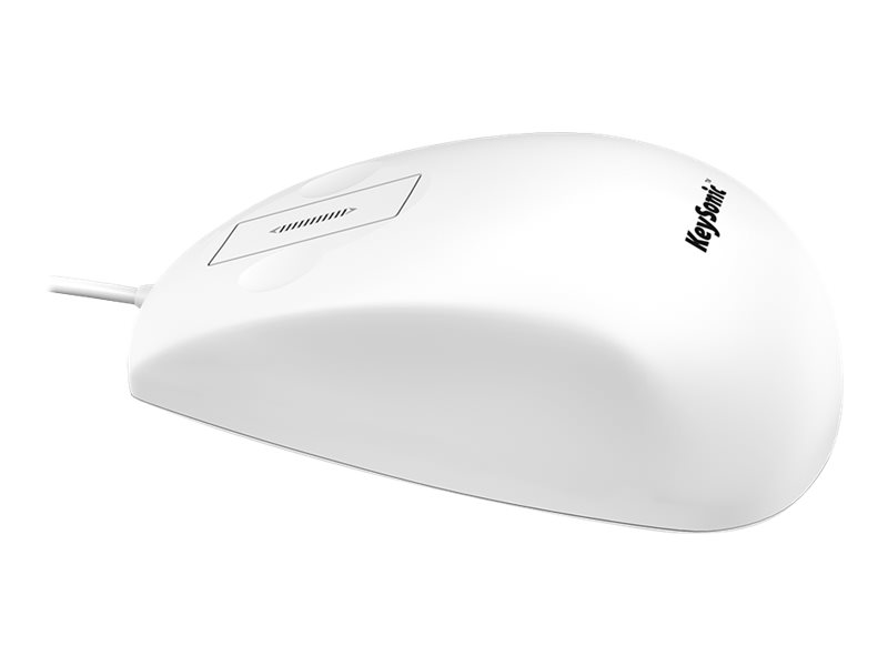 KEYSONIC KSM-5030M-W Maus Wsser- und staubdicht nach IP68 aus Silikon USB-Kabel 1,8m Scrollen mit Touchsensor in weiss KEYSONIC KSM-5030M-W Maus Wsser- und staubdicht nach IP68 aus Silikon USB-Kabel 1,8m Scrollen mit Touchsensor in weiss