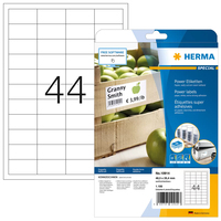 1.100 HERMA Power-Etiketten 10914 weiÃ 48,3 x 25,4 mm