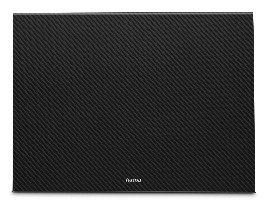 Hama Laptop-Ständer Carbonoptik 47 cm Schwarz