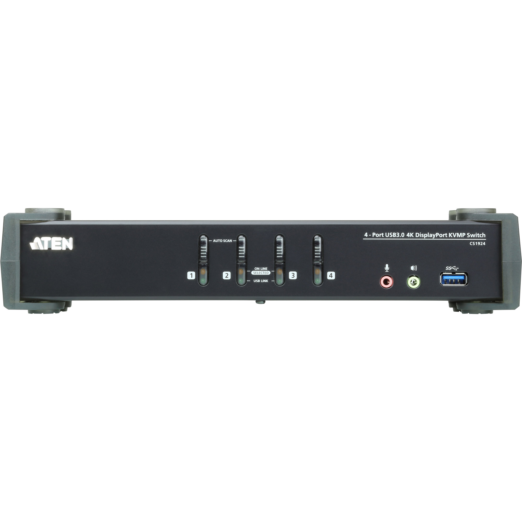ATEN CS1924 4-Port USB 3.0 4K DisplayPort KVM Switch