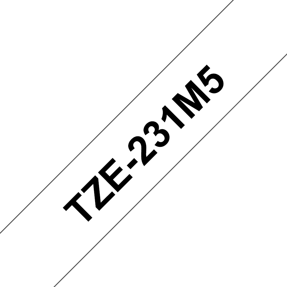 TZE231M5 BROTHER PT Schriftband 5 12mm