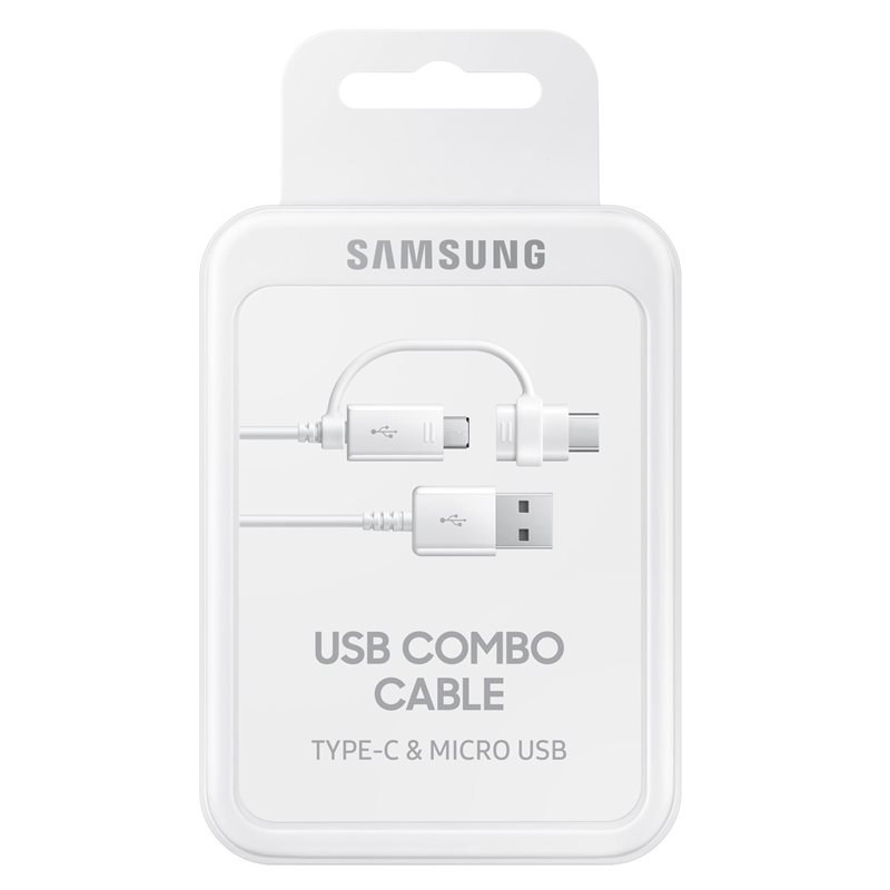 Samsung EP-DG930 Kabel USB-C Micro-USB weiß