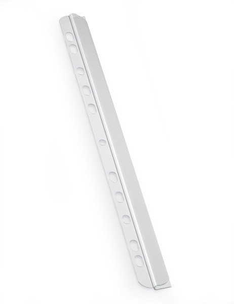 50 DURABLE Klemmschienen mit Abheftleiste transparent DIN A4 30 Blatt