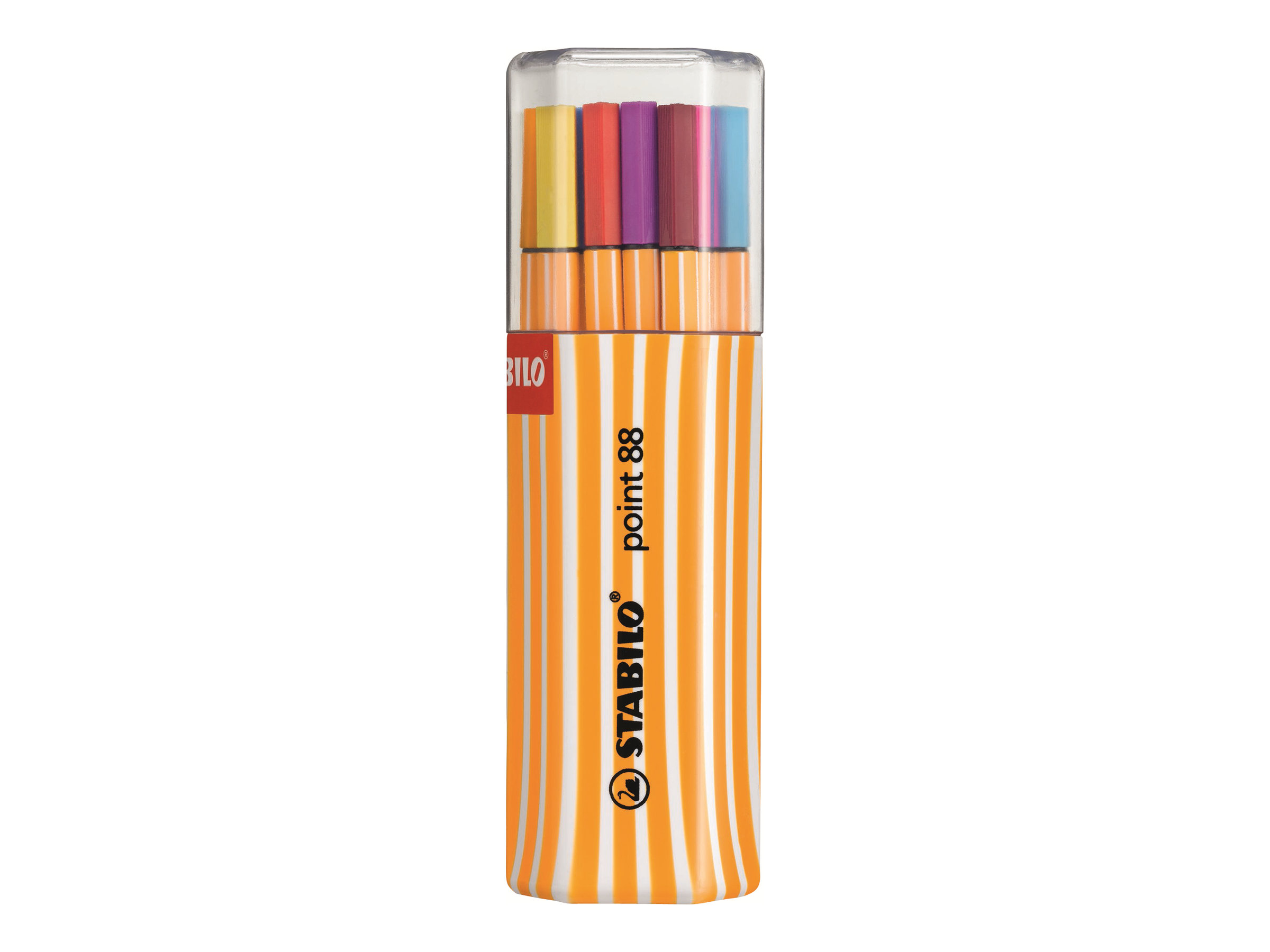 STABILO point 88 Fineliner farbsortiert 0,4 mm, 20 St. STABILO point 88 Fineliner farbsortiert 0,4 mm, 20 St.