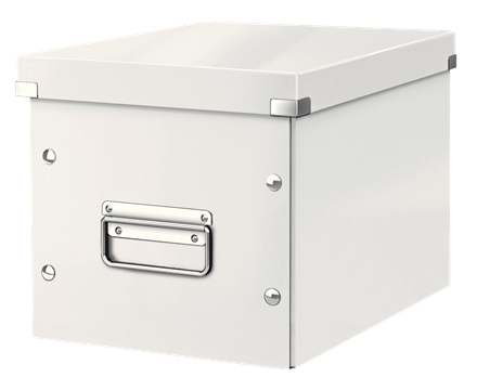 LEITZ Click Store Aufbewahrungsbox 10,0 l weiß 26,0 x 26,0 x 24,0 cm, 1 St