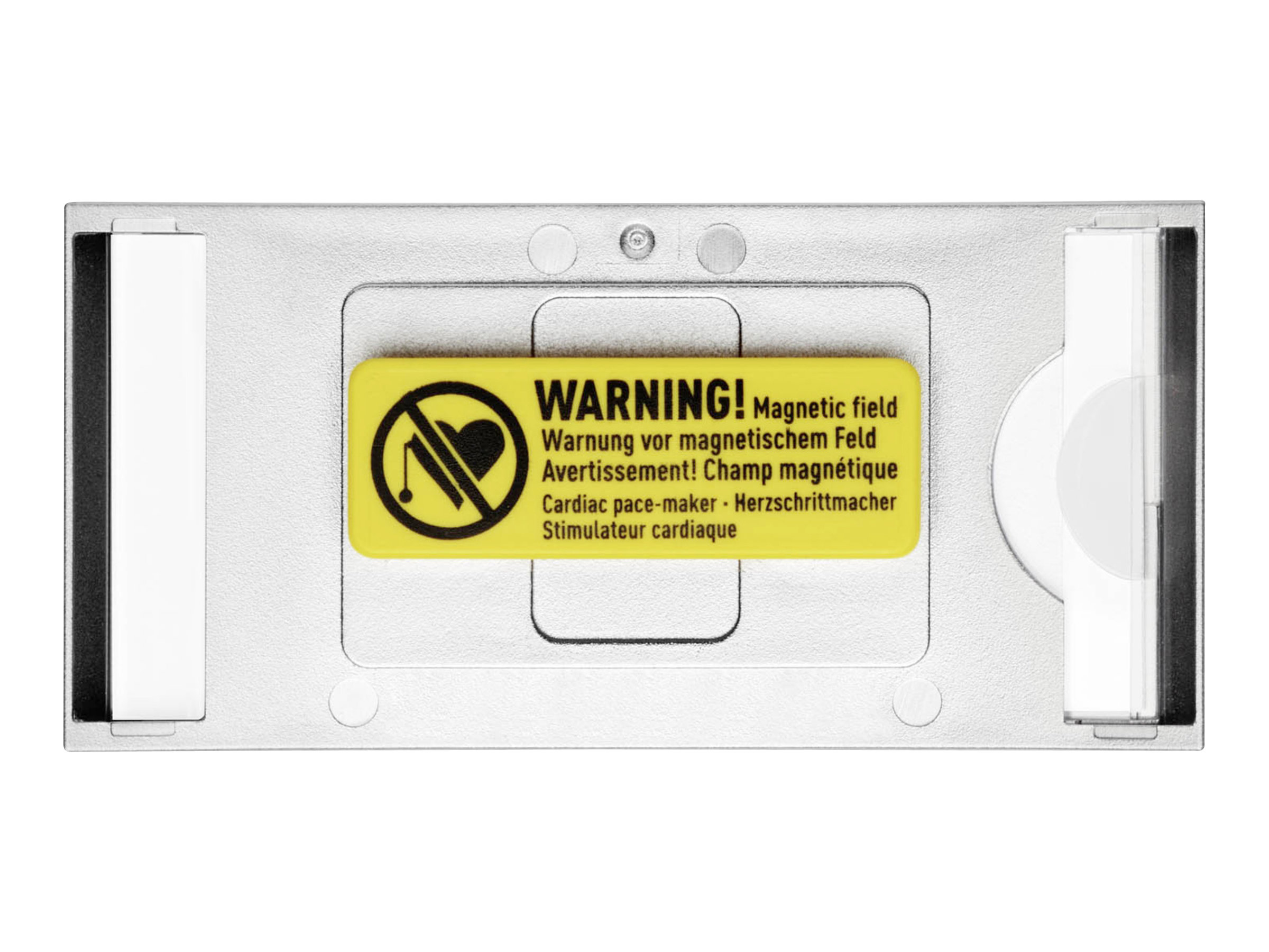 Durable CLASSIC Namensschildhalterung 34 x 74 mm Magnet Silber