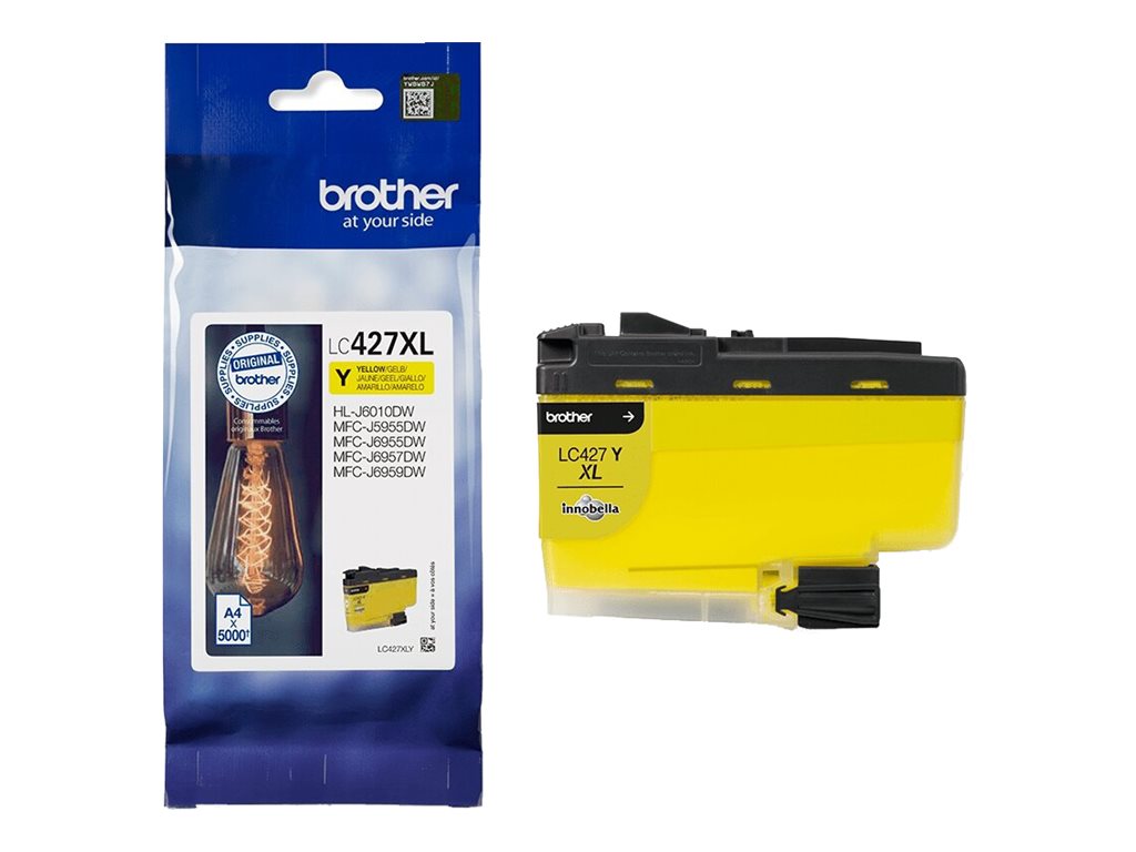 LC427XLY BROTHER DCPJ/MFCJ Tinte yellow LC427XLY BROTHER DCPJ/MFCJ Tinte yellow
