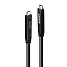LINDY 10m USB 3.2 Gen 2 & DP 1.4 Typ C Hybridkabel