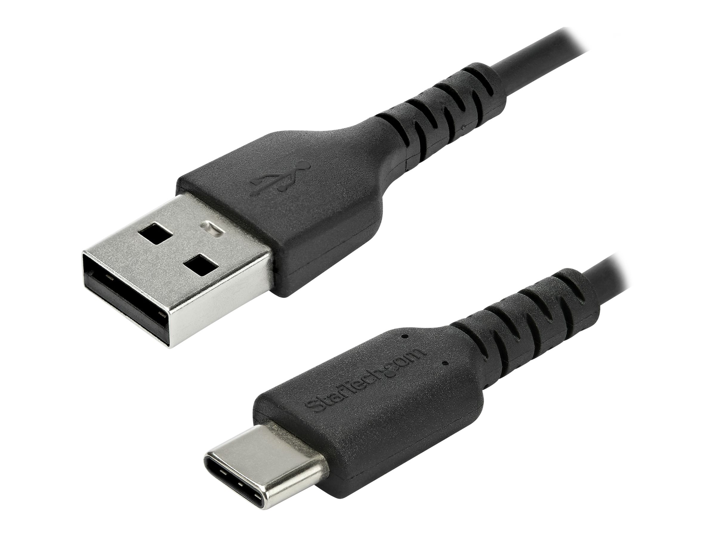 STARTECH.COM 2m / 6.6ft USB 2.0 to USB-C Cable - High Quality USB 2.0 Cable - Black - USB Data Transfer Cable