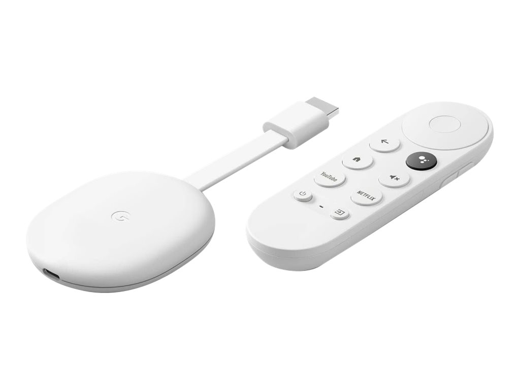 Google Chromecast with Google TV 4K ice white