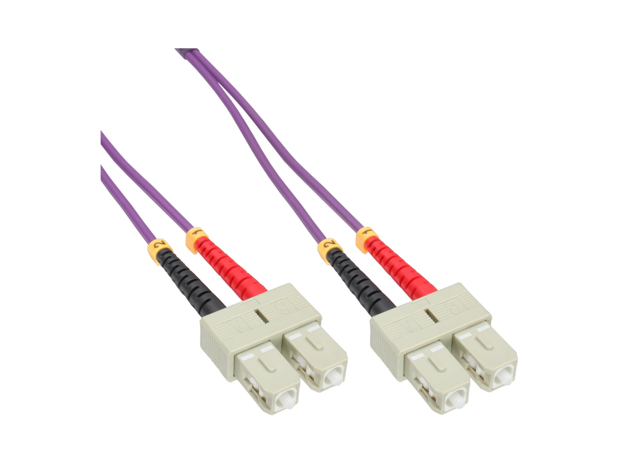 INLINE LWL Duplex Kabel SC/SC 50/125um OM4 7.5m INLINE LWL Duplex Kabel SC/SC 50/125um OM4 7.5m