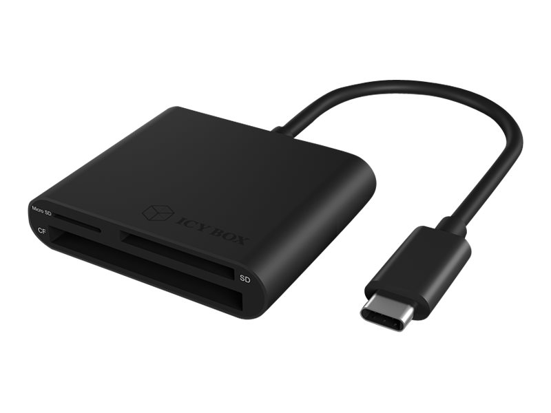 Adapter IcyBox ext. Multi Kartenleser Type-C USB 3.0 extern retail