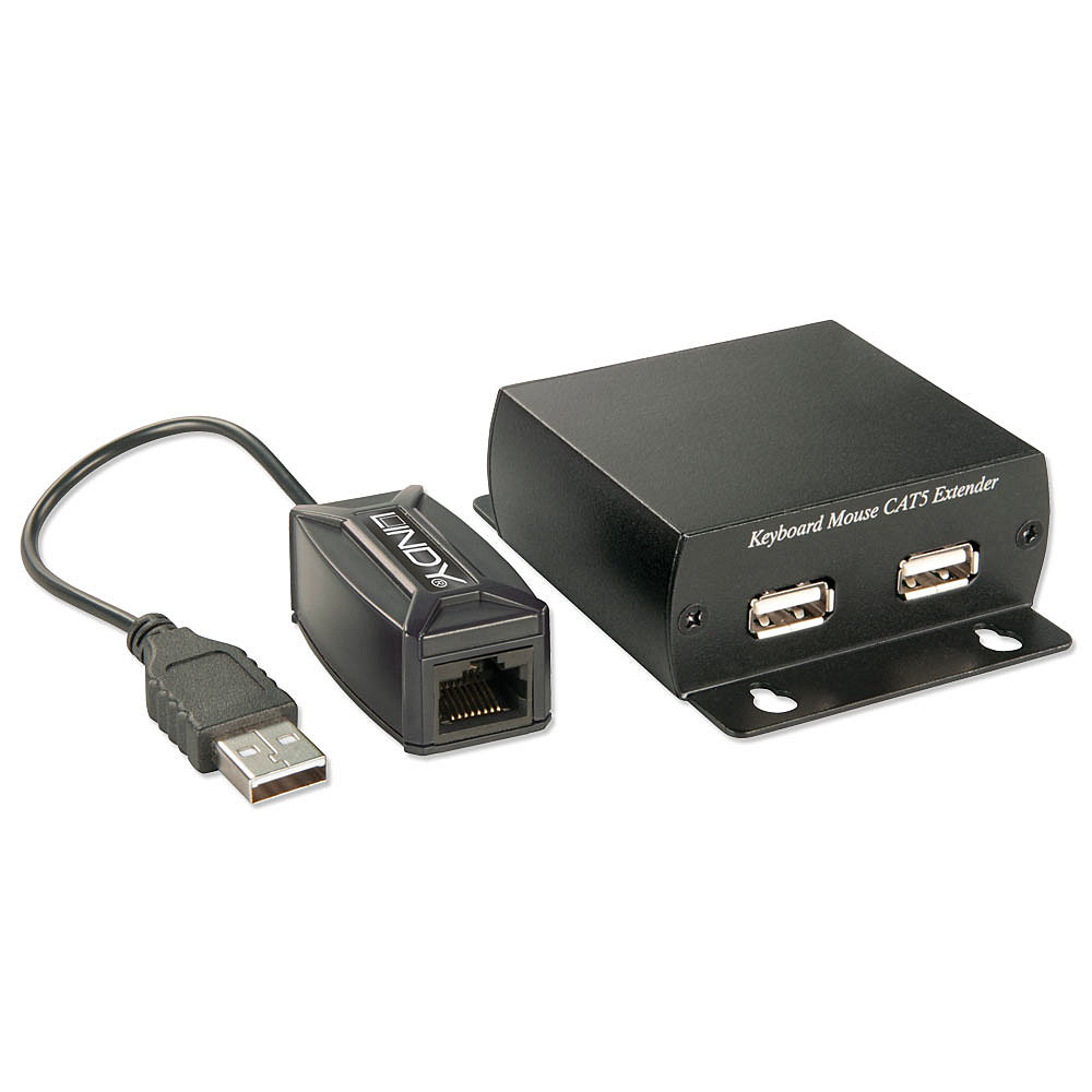 LINDY USB Maus&Tastatur Extender300m