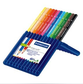 STAEDTLER ergosoft® Buntstifte farbsortiert, 12 St.