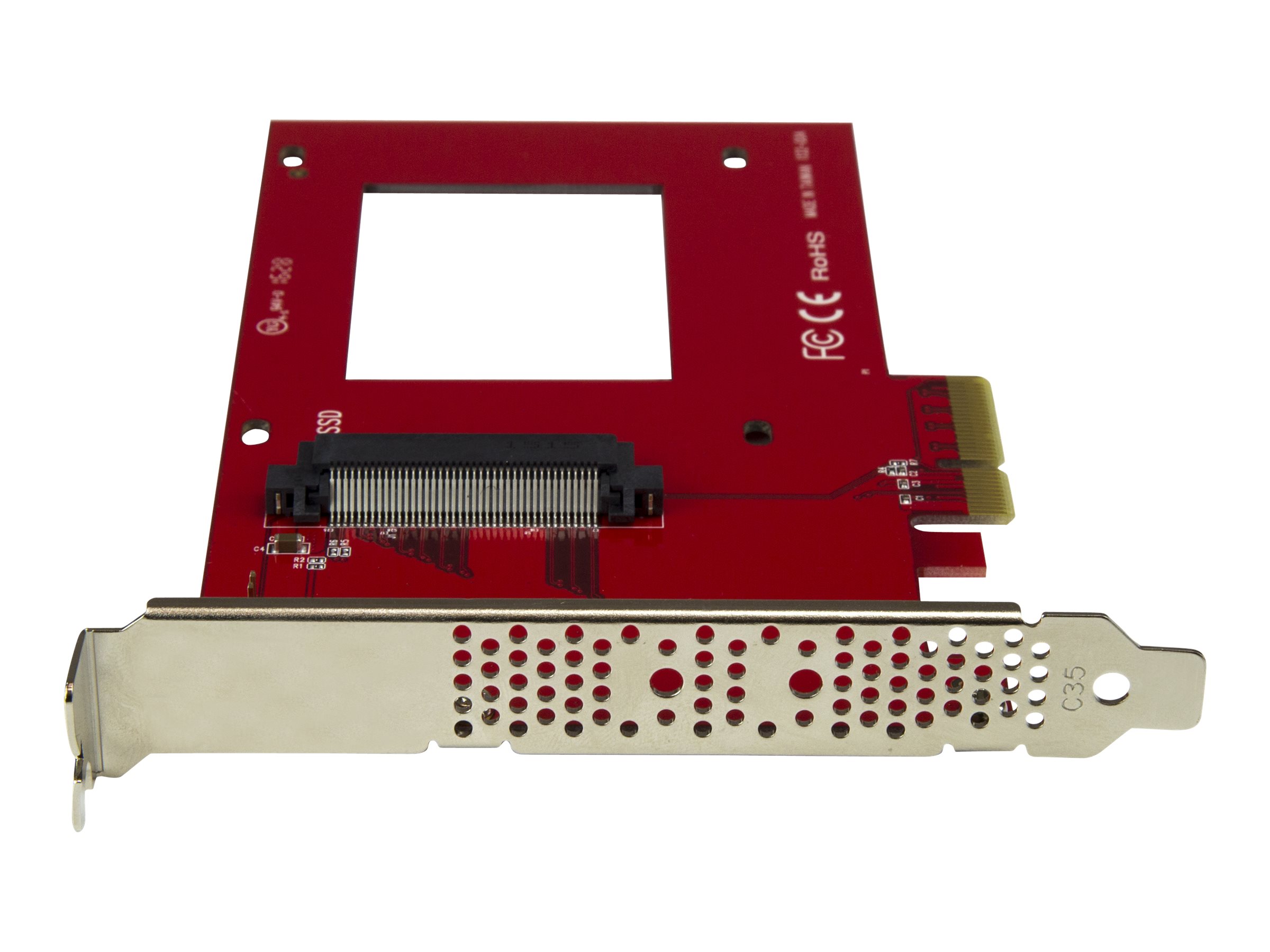 StarTech.com Adapter PEX4SFF8639 - 2.5 U.2 NVMe SSD - U.2/PCIe 4x