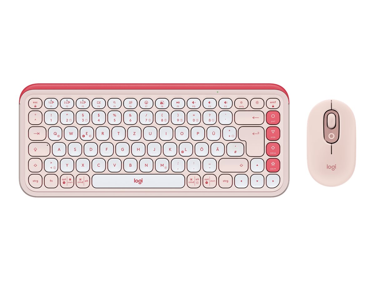 LOGITECH POP ICON COMBO - ROSE (DE) LOGITECH POP ICON COMBO - ROSE (DE)