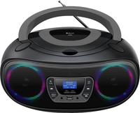 Denver TDB212 DAB Boombox FMBTUSBCDAUX grau