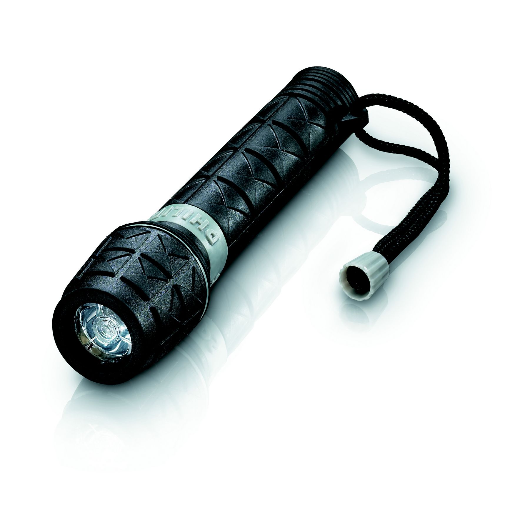 Philips LightLife Taschenlampe SFL3361/10 - Hand-Blinklicht - Schwarz - Gummi - 2.4 V - KPR104 - AA/LR6 Alkaline