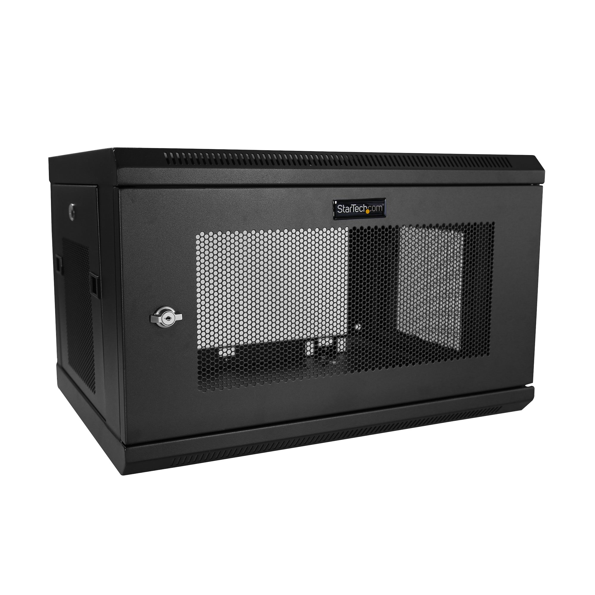 STARTECHCOM 6HE wandmontage Server Rack bis zu 43cm tief Gehaeuse mit Scharnier Netzwerkschrank Server Schrank