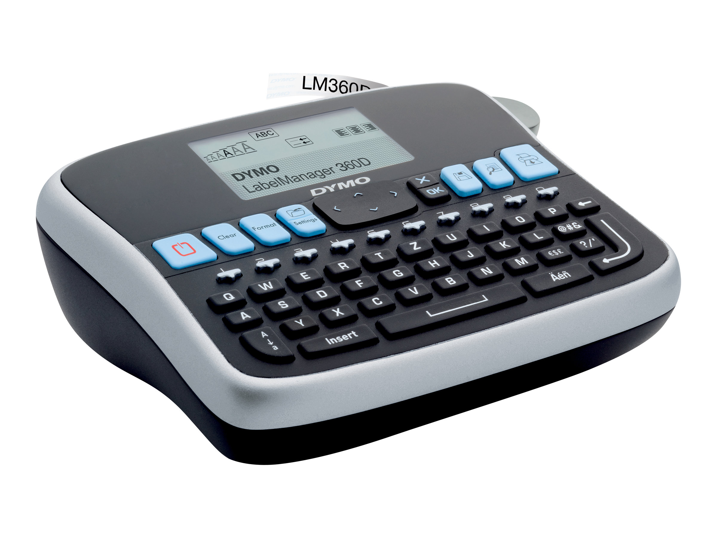 DYMO LabelManager 360D BeschriftungsgerÃ¤t schwarz